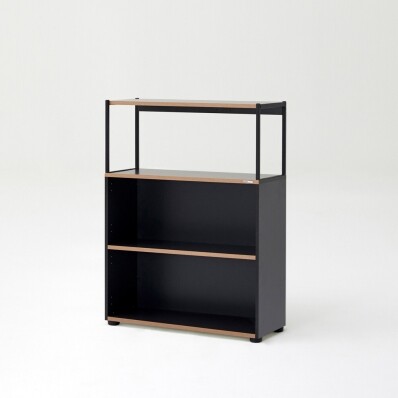 [무료시공]듀오백 라이트오피스 CF083B2 3단 프레임 거실 서재 수납장 책장