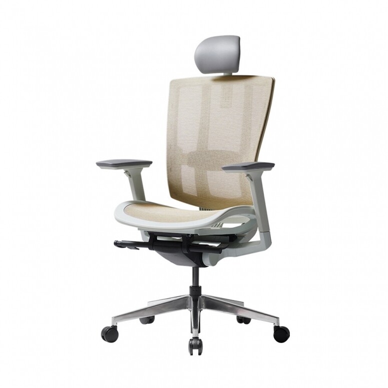 듀오백,듀오백 브라보 BR-200MW 알루미늄베이스 메쉬 컴퓨터 책상 의자